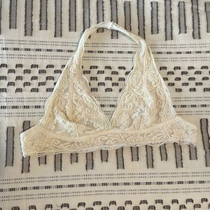 White bralette
